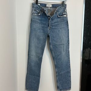 Agolde Riley Cropped Jeans